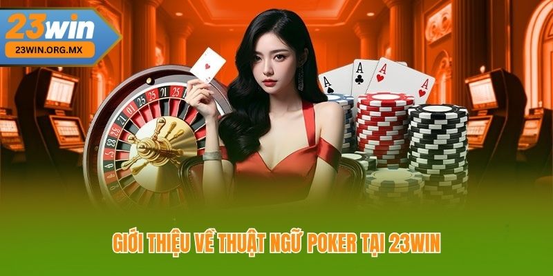 Giới thiệu về thuật ngữ Poker tại 23Win